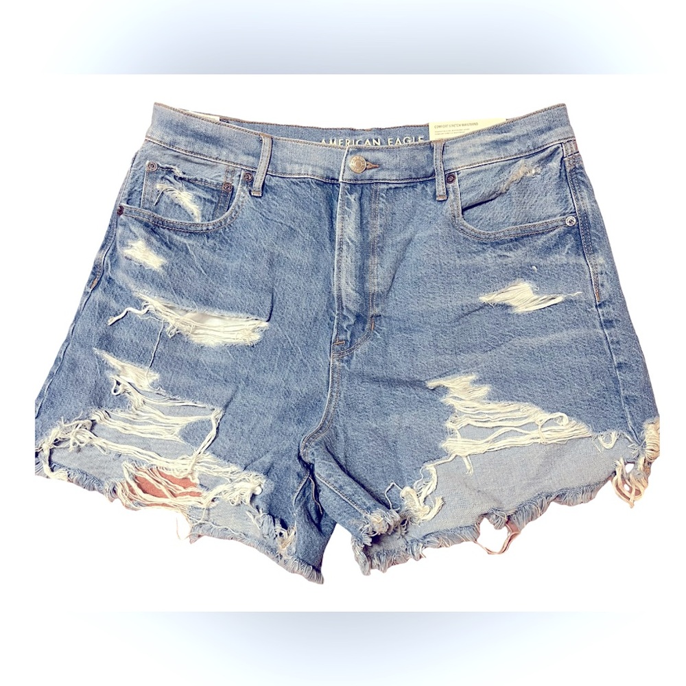 NWT American Eagle Highest Rise 90s Boyfriend Denim Short